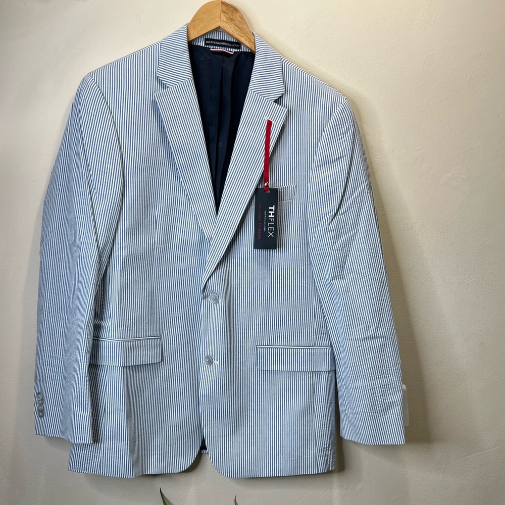 TOMMY HILFIGER Men’s Modern Fit Sport Coat 40R